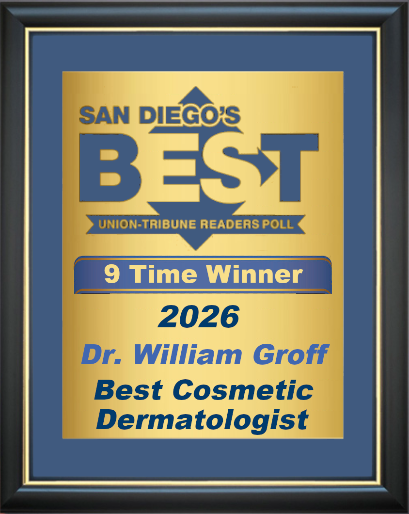 Dr William Groff: 2026 winner of Best Dermatologist - San Diego best1